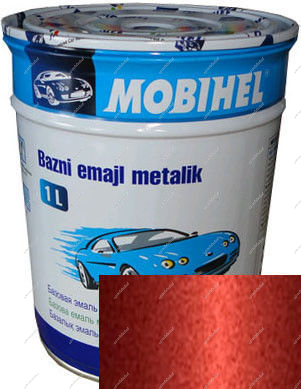 Базовая эмаль металлик Mobihel Калина 1л MOBIHEL 104