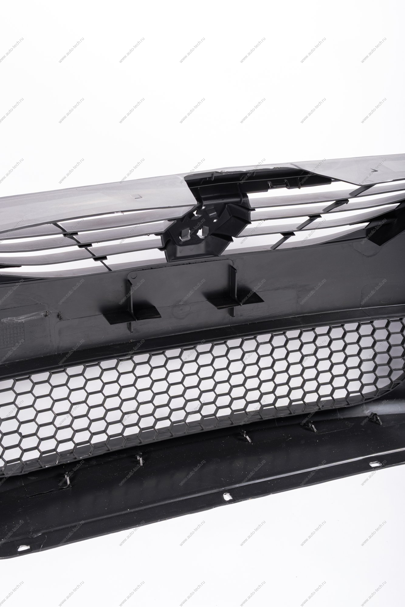 Бампер передний RENAULT Logan/Рено Логан без птф после (шершавый) 2010 (+решетка нижняя +верхняя) Gamma GAMMA GM-BF-13393