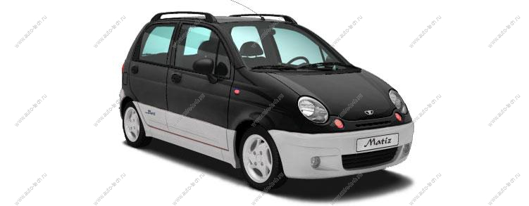 Бампер задний крашеный DAEWOO Matiz 01-05г Бледно-черный GAR Api Api KCG02-24110-GAR