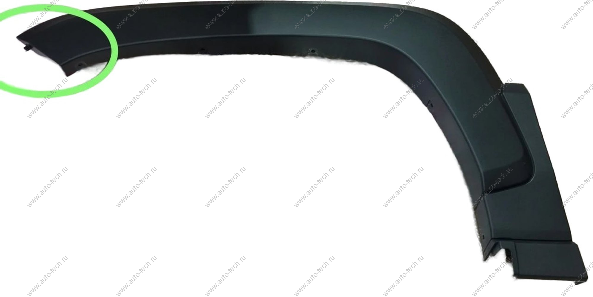 РОЗНИЦА Молдинг новый переднего крыла левый (под окраску) ( Мелкая царапинка ) LADA NIVA TRAVEL Lada LADA 21230821211380