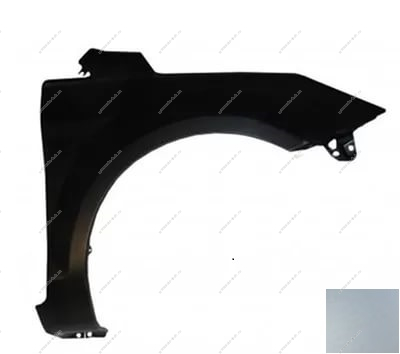 Крыло правое Ford Focus 2 крашеное Ingot Silver Metallic UX/M7226A 2008- Api  0620160-1R00-UX/M7226A