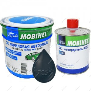 Автоэмаль Мобихел VW LY5D 2К АКРИЛ AZURIT BLAU (0,75л.+отв.9900 0,375л.) К-Т Mobihel MOBIHEL LY5D