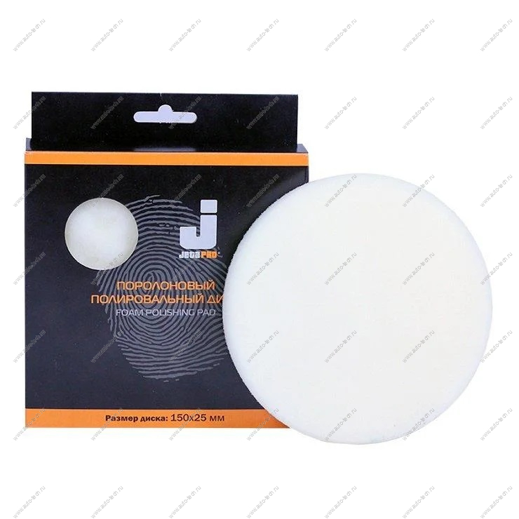 Диск с гладкой поверхностью жесткий белый150 x 25 м 1шт JETAPRO JETA 5872311/J