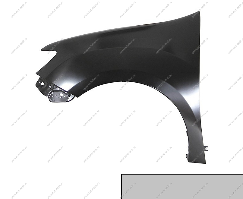 Крыло переднее левое RENAULT Sandero Stepway 2014- крашеное Gris Basalte KNM Светлый базальт Renault RENAULT 631015919R-KNM-ориг