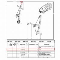 Стеклоподъемник LADA Largus/Лада Ларгус передней правой двери (механ) Lada LADA 807202399R