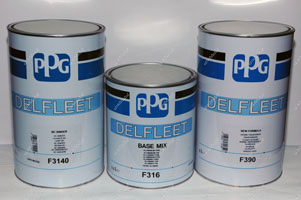 PPG Грунт 4+1 MS Серый 1л+отвер 250мл F361 PPG F392