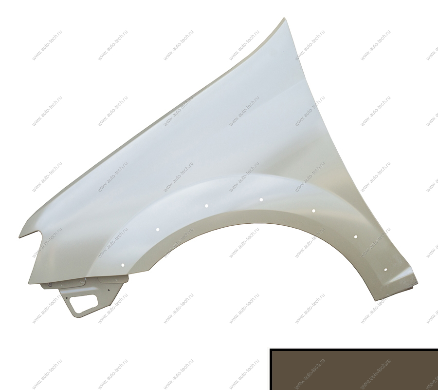 Крыло LADA Largus Cross (FL) крашеное переднее левое в цвет 250 Брюн Lada LADA 8450013082-250