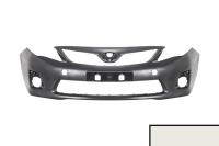 Бампер передний крашеный TOYOTA COROLLA под ПТФ 2010-2012 (040 - SUPER WHITE) TYG Бампер передний крашеный TOYOTA COROLLA под ПТФ 2010-2012 (040 - SUPER WHITE) TYG