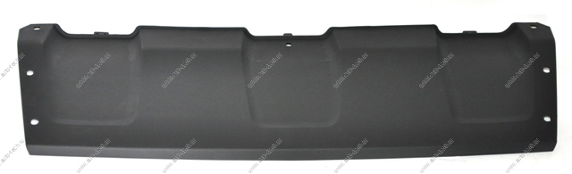 Накладка RENAULT Duster/Рено Дастер бампера передняя нижняя (черная) Atek Китай  41161056