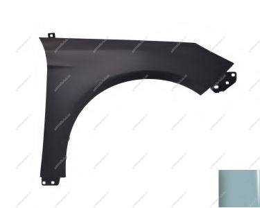 Крыло правое Ford Focus 3 крашеное Ice Storm Metallic YQ Api  1729700-YQ