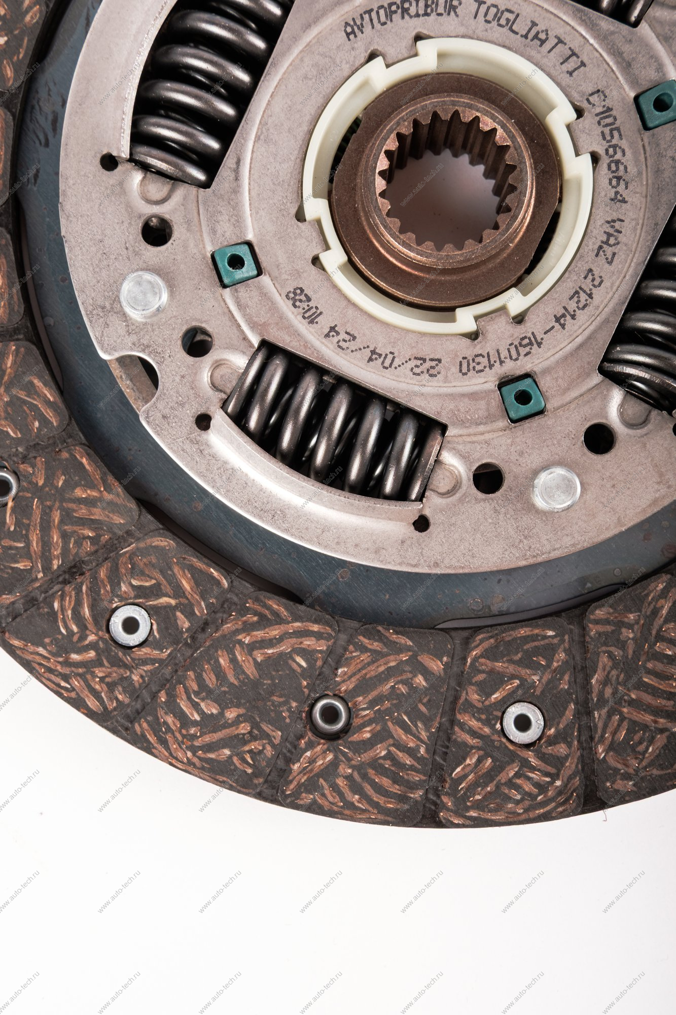 Диск ВАЗ-21214 сцепления ведомый (VALEO) Lada LADA 21214160113000