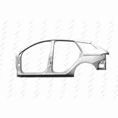 Боковина кузова LADA Vesta Cross седан наружняя левая (катафорез) (крыло заднее+порог) Lada LADA 8450104588