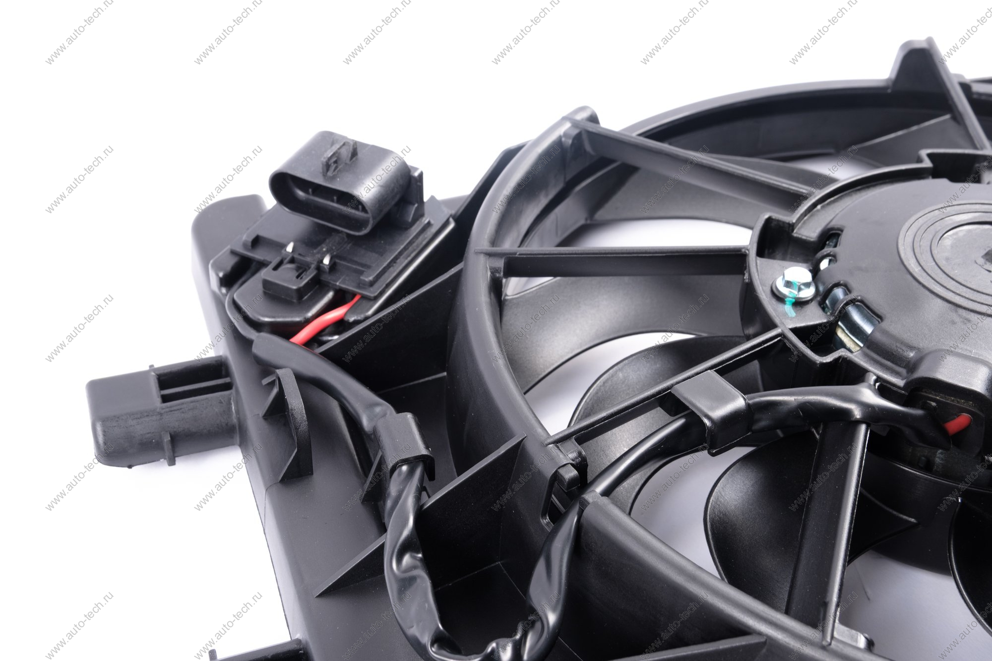 Электровентилятор охлаждения для а/м L-A 2190-94 после 15 г тип KDAC, с кожухом и резистором, A/C+ Gamma GAMMA GMEMR-19133