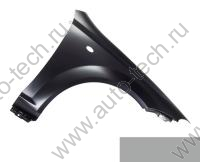 Крыло крашеное CHEVROLET LACETTI (хетчбек) перед. правое (с отв. под повт.) GAN - SWITCHBLADE SILVER API Api 96548956-GAN