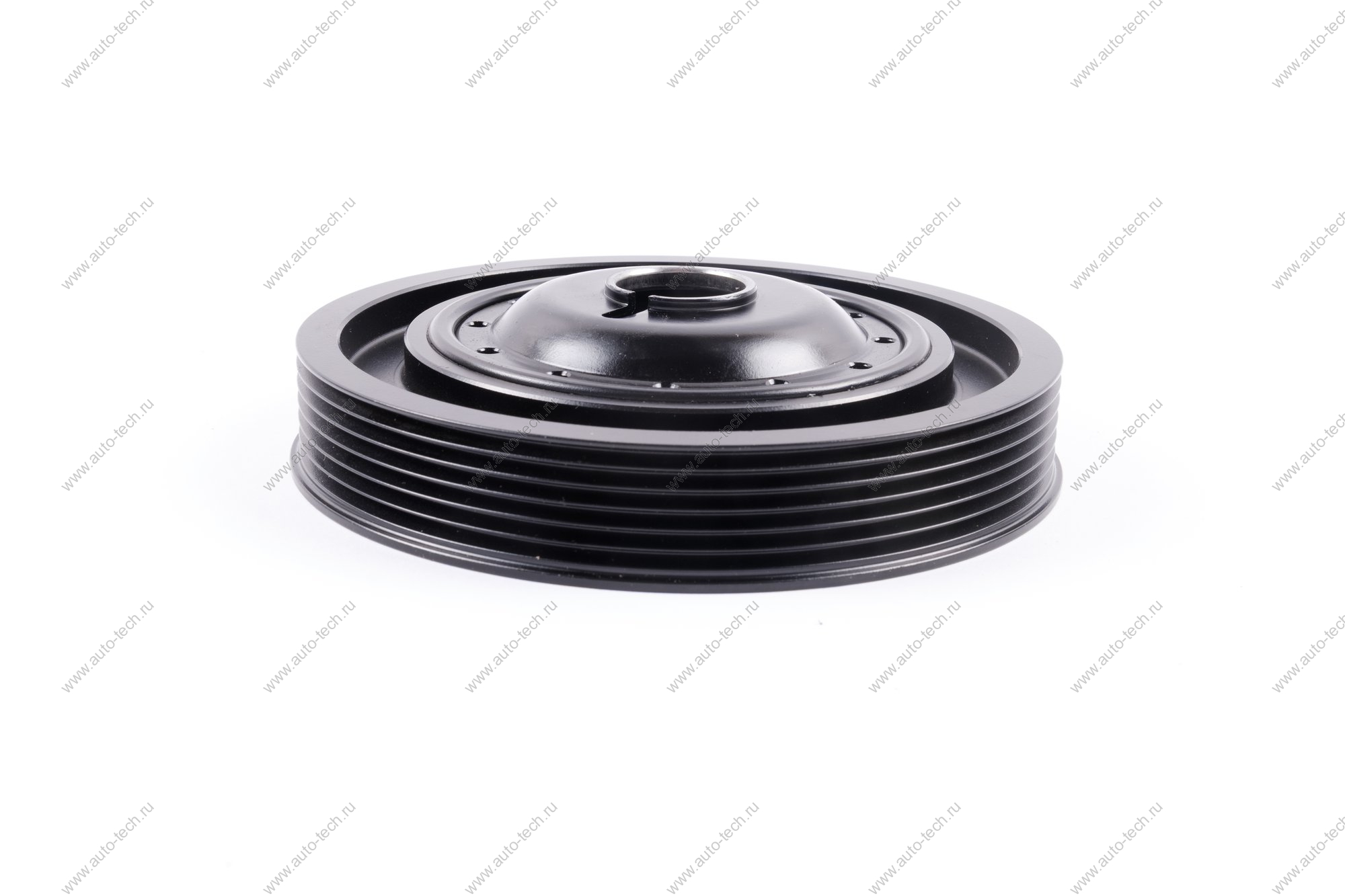 Шкив коленвала ремня генератора под ГУР с кондиционером двигат. K4M RENAULT Logan Sat SAT ST1230300QAY