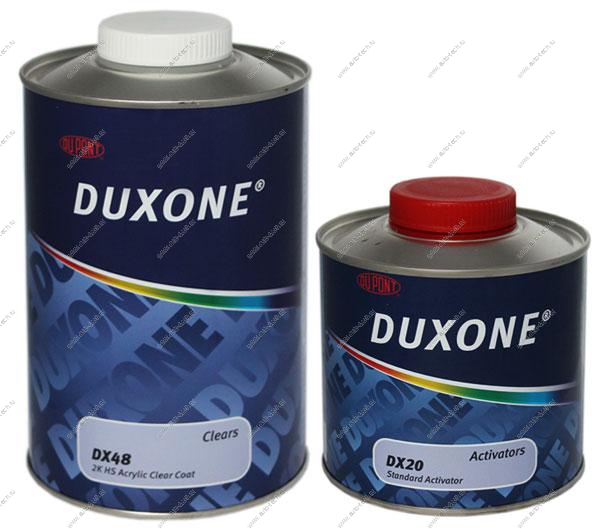DX48 Лак 2К HS акриловый 1л.+ DX20 отверд. 0,5,л. к-т Duxone Duxone DX48 DX20 0,5