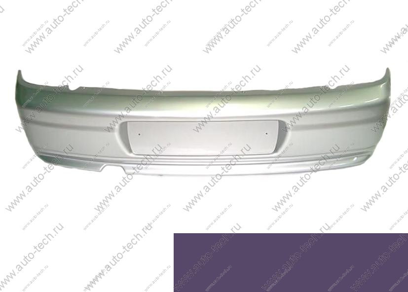 Бампер задний ВАЗ-2110 крашеный 408 Чароит Технопласт  21100-2804012-408