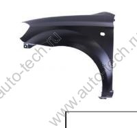 Крыло крашеное CHEVROLET AVEO (T250) 06- перед. левое (с отв. под повт.) 11U - GALAXY WHITE SIMYI Крыло крашеное CHEVROLET AVEO (T250) 06- перед. левое (с отв. под повт.) 11U - GALAXY WHITE SIMYI