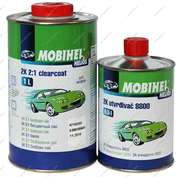 Автоэмаль Мобихел FORD P9 2К АКРИЛ SPANISH ROT WE7 (0.75л+отв.9900 0,375л) К-Т Mobihel MOBIHEL P9 (70549)