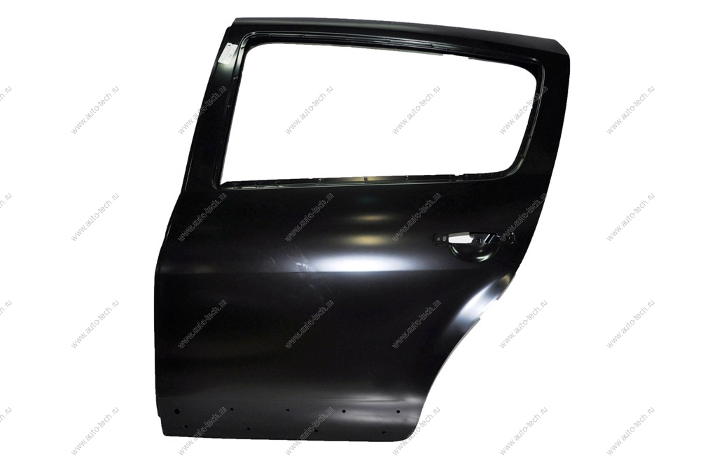 Дверь RENAULT Sandero/Рено Сандеро задняя левая под молдинг Е1 Renault RENAULT 821018232R