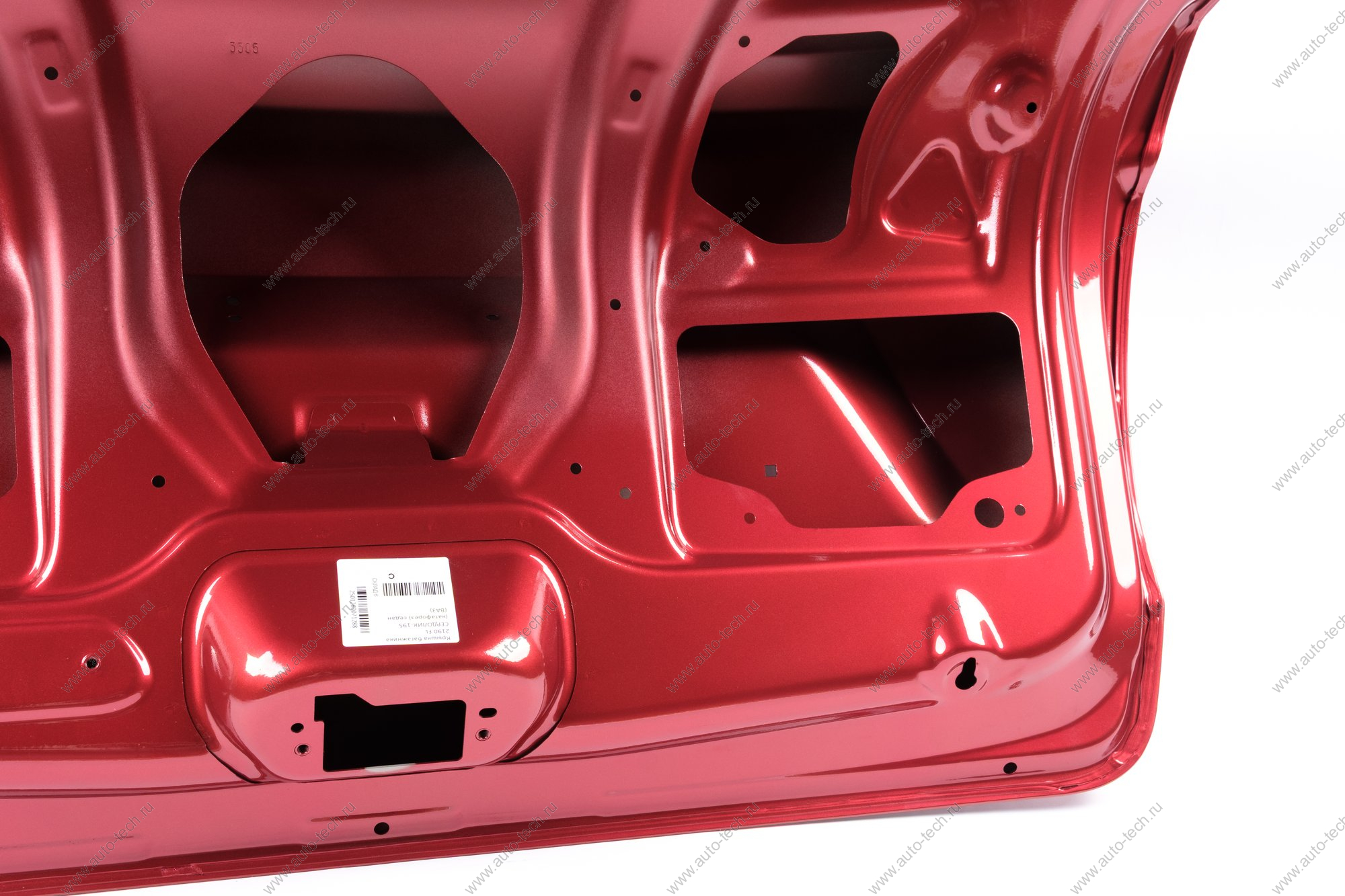 Крышка багажника (FL) LADA GRANTA 2018- (седан) крашеная в цвет 195 Сердолик АвтоВАЗ LADA 8450104268-195