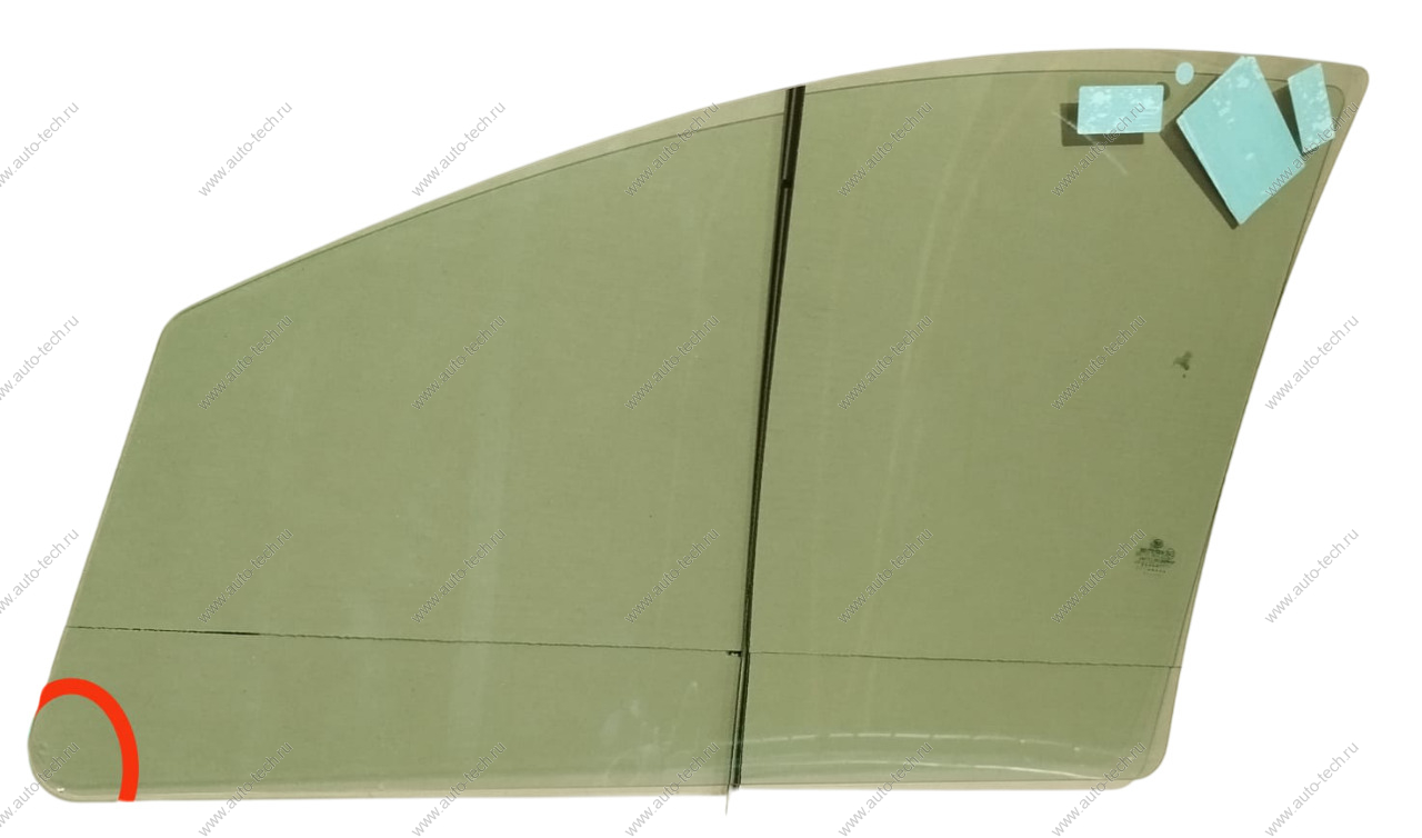 УЦЕНКА Стекло новое LADA Vesta опускное передней двери правое тонирован (Tinted) ( Два скола в нижней части стекла ) Lada LADA 8450007714