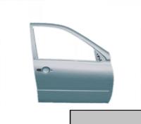 Дверь передняя ВАЗ-1118\2190 правая крашеная в цвет 618 Техно (серебристо-серый) АвтоВАЗ