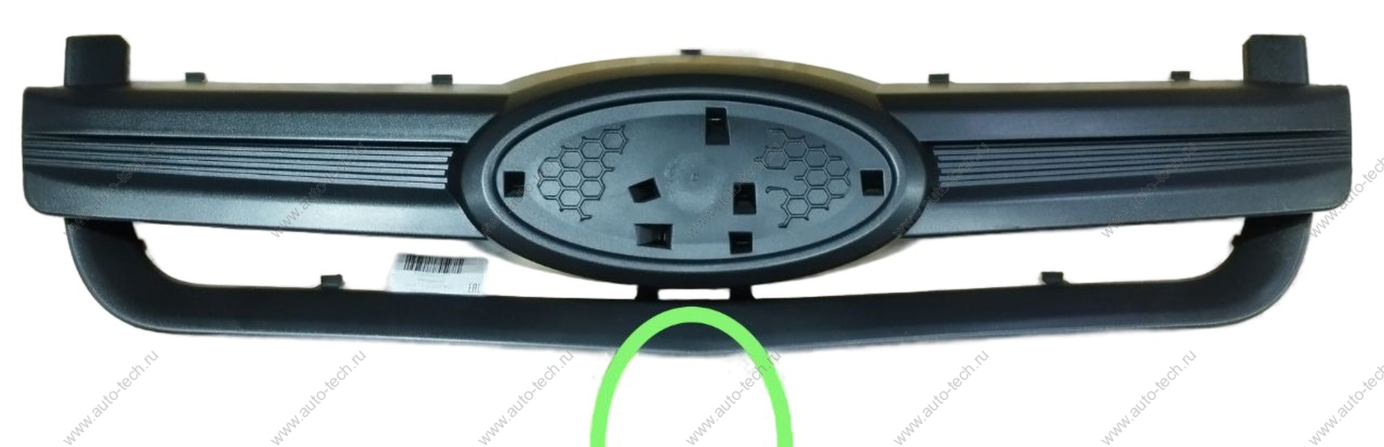 Решетка радиатора ВАЗ-2123 Bertone верхяя нового образца Lada LADA 21230840101577Р