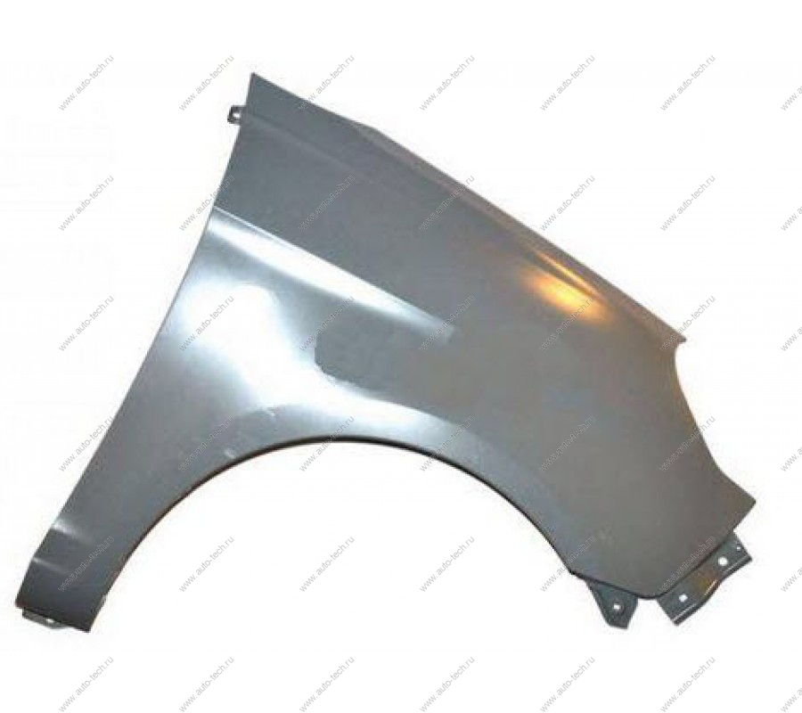 Крыло KIA Spectra переднее правое Уценка без отв. под повторит. крашенное Api Api 0K2AC52111A-1