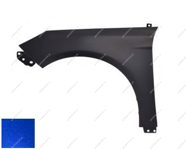 Крыло левое Ford Focus 3 крашеное Kona Blue Metallic L6 Api  1729701-L6