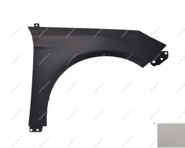 Крыло правое Ford Focus 3 крашеное White Platinum Tricoat UG/M7204A Api  1729700-UG/M7204A