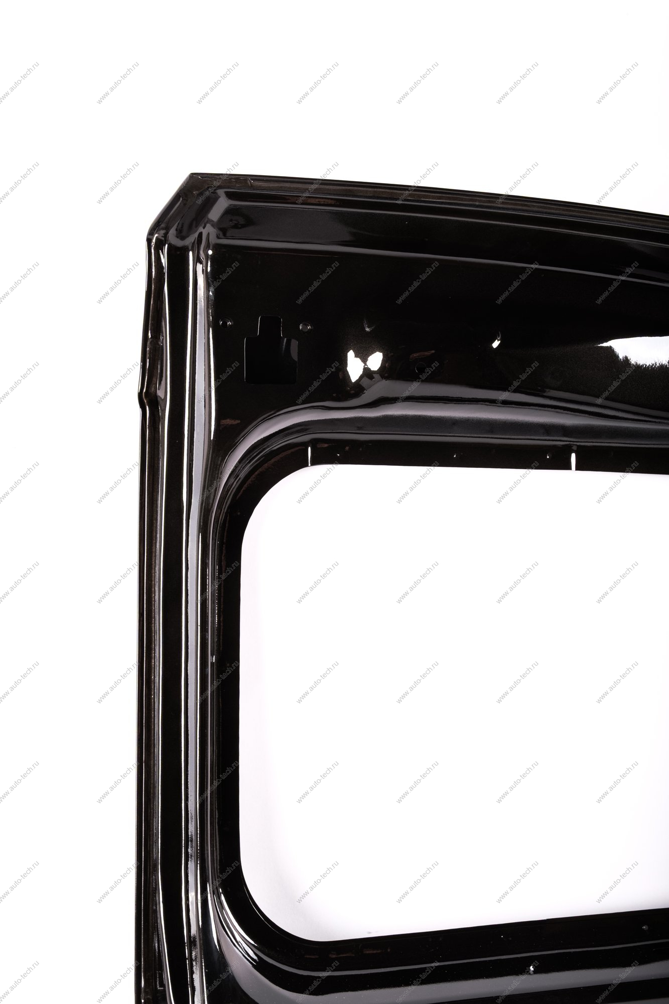 Дверь задка левая (под стекло) LADA Largus/Лада Ларгус крашеная 676 Черная жемчужина (Черный) GAMMA GAMMA 901015964R-676-GAMMA