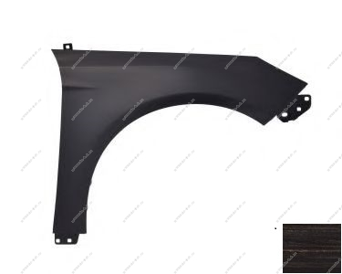 Крыло правое Ford Focus 3 крашеное Black Ebony UA/M6373A Api  1729700-UA/M6373A