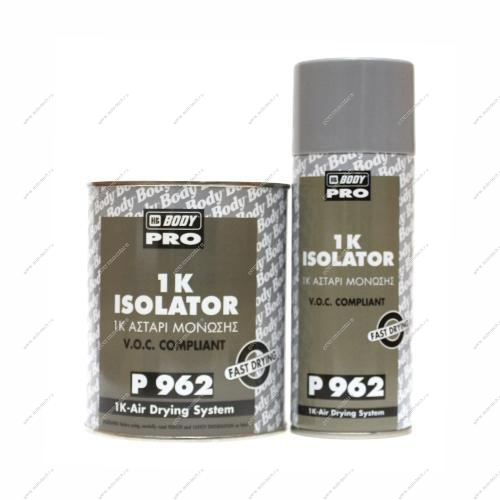 Грунт-наполнитель Isolator 962 серый 1кг Body Body 962