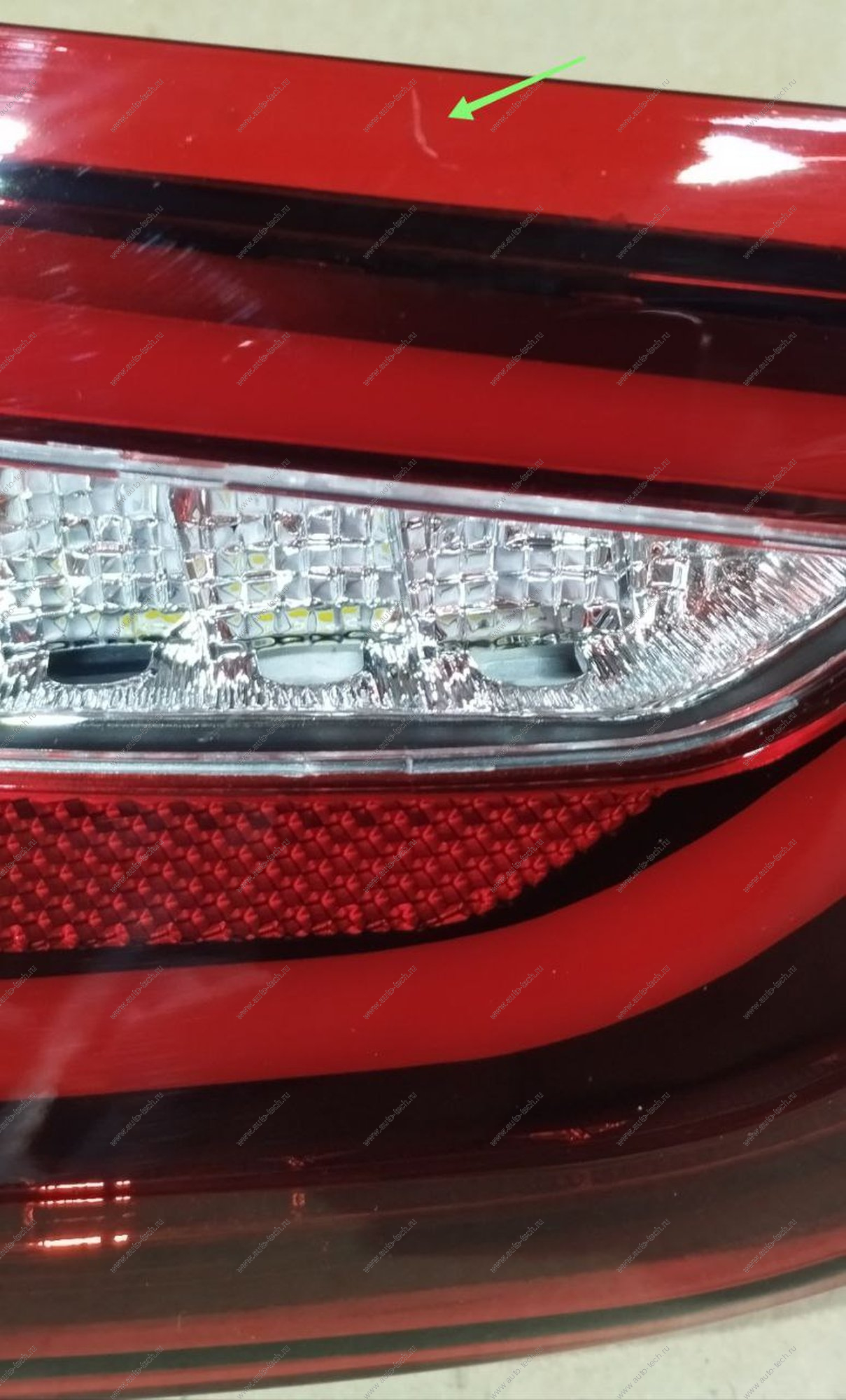 Фонарь задний внутренний левый светодиодный LADA Vesta FL Россия Россия 8450040005Р