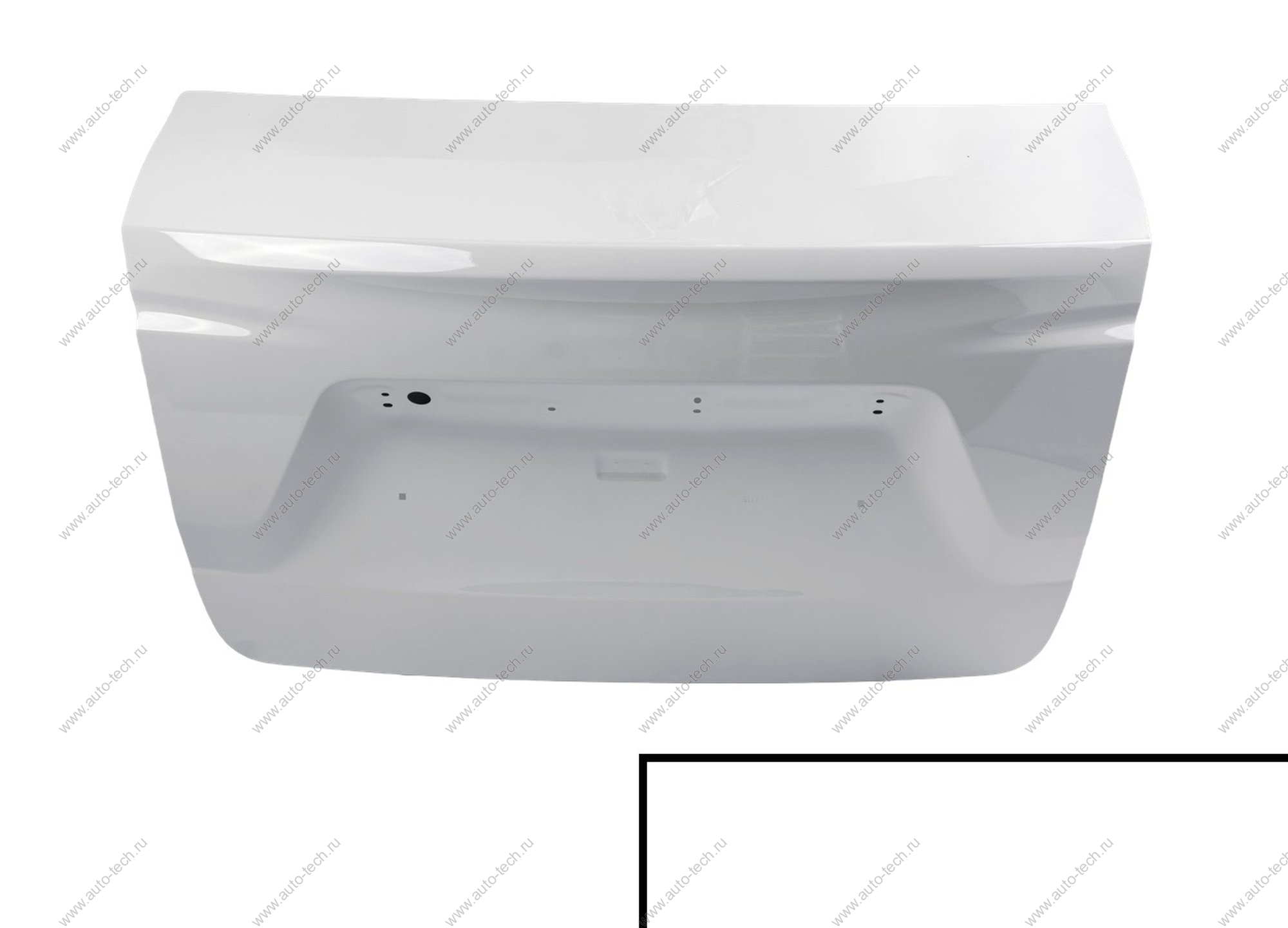 Крышка багажника (FL) LADA GRANTA 2018- (седан) крашеная в цвет 240 Белое облако (белый) АвтоВАЗ LADA 8450104268-240