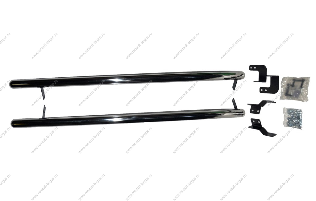 Защита порогов RENAULT Duster/Рено Дастер (к-т) 43653 ASAM-SA ASAM-SA 43653