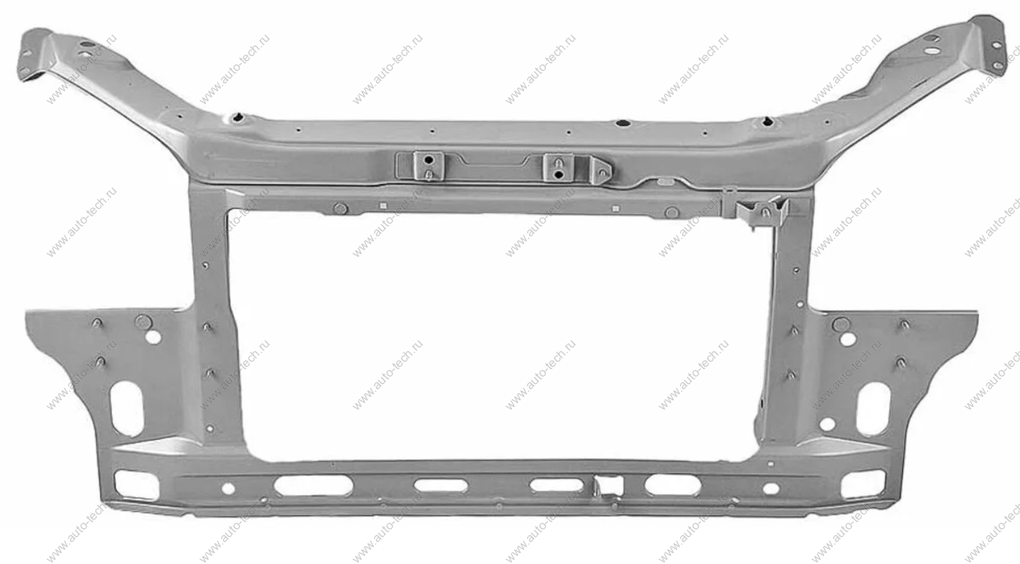 Рамка радиатора ВАЗ-2190 в сборе (б+м) WINGS WINGS WS-LG2011-RF