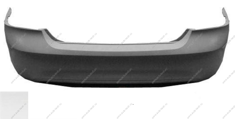 Бампер задний Ford Focus 2 седан крашеный Oxford White YZ/M6466A Китай  FDFOC08-640-YZ/M6466A