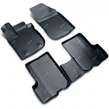 Коврики RENAULT Logan/Рено Логан резиновые к-т. Румыния ОРИГИНАЛ  7711547221
