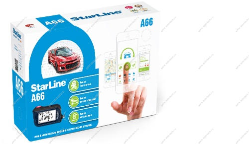 Охранная система c обратной связью STARLINE A66 2CAN +2LIN STARLINE STARLINE A66