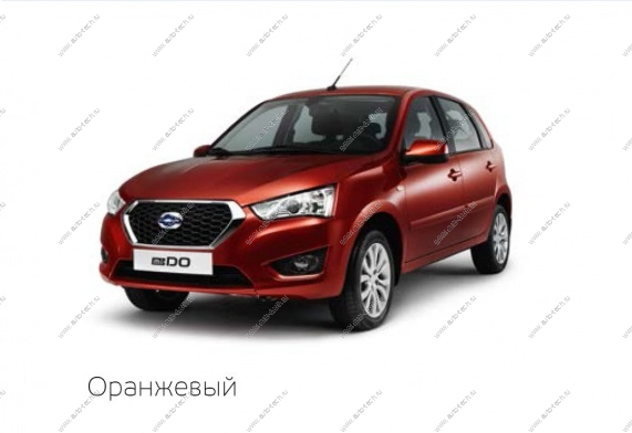 Бампер задний крашеный DATSUN/MI DO хэтчбек 147-Мангобез отв. под датчики парковки Nissan NISSAN 850225PA0H-147