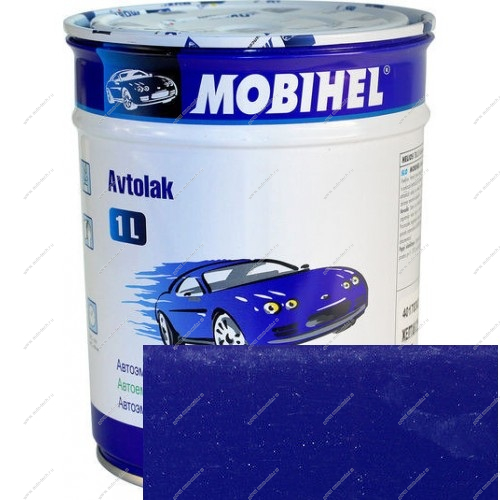 Базовая эмаль металлик Mobihel Синяя ночь 1л MOBIHEL 447