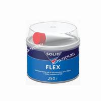 SOLID Шпатлевка двухкомпонентная FLEX 250г(по пластику) Solid 3180210