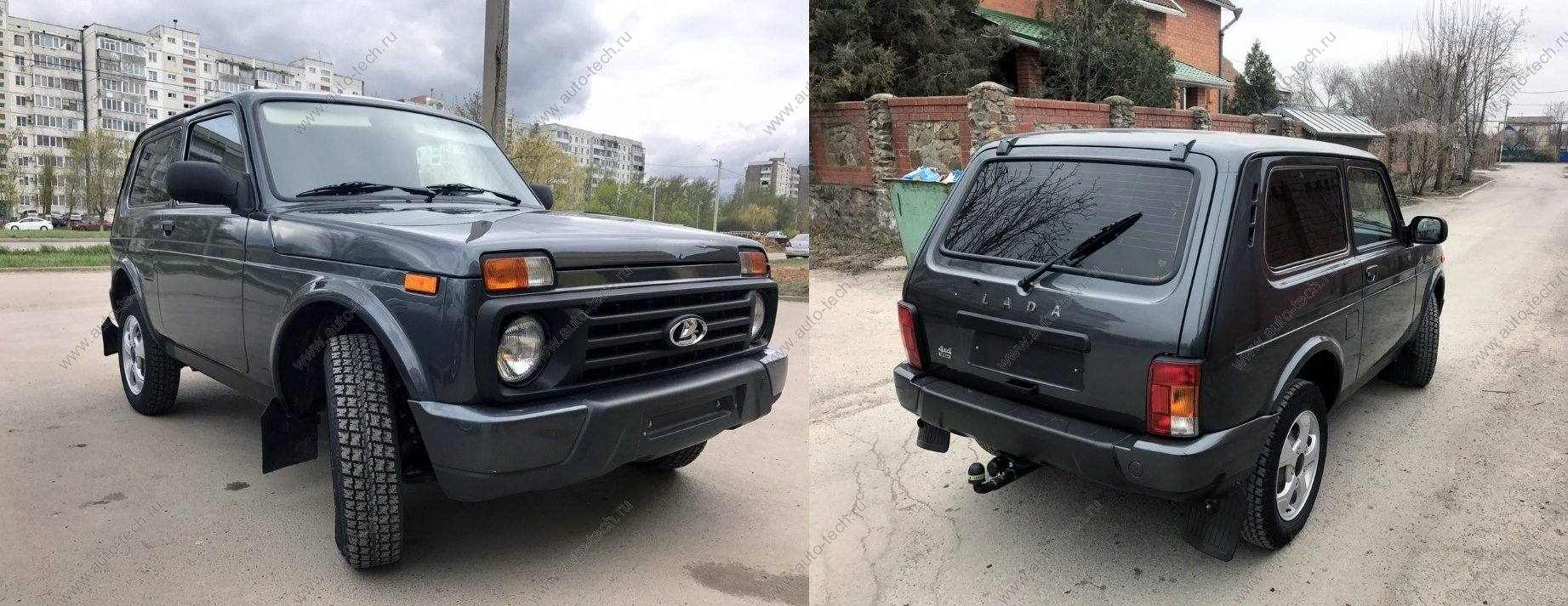Бампер задний крашеный ВАЗ-21214 Niva Urban 633 Борнео Кампласт LADA 21214-2804010-633