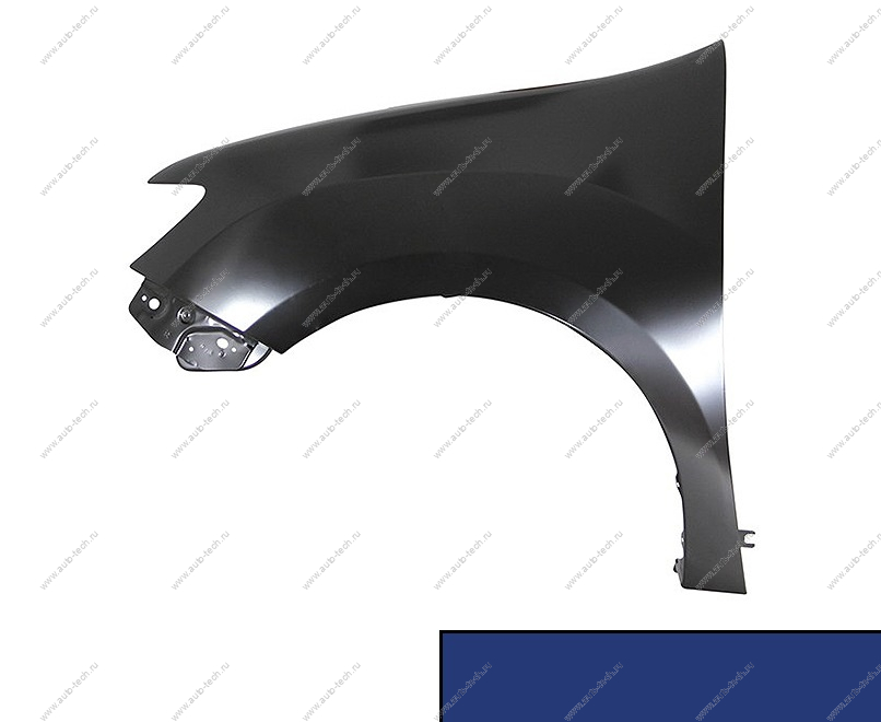 Крыло переднее левое RENAULT Sandero Stepway 2014- крашеное RPG (синий сапфир) Renault RENAULT 631015919R-RPG-ориг