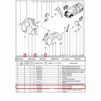 Пистон LADA Largus/Лада Ларгус крепления обшивки багажника 10шт. К-Т ASAM-SA Пистон LADA Largus/Лада Ларгус крепления обшивки багажника 10шт. К-Т ASAM-SA