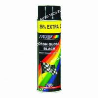 Краска черная глянцевая 500мл MOTIP