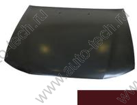 Капот крашеный DAEWOO NEXIA N100/N150 74U - Красный API Api 96169572-74U