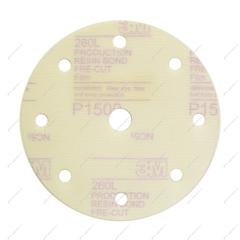 SIAdrive абразивный материал в кругах 9отв d-125 P220 Sia Т6807,0060,6/d-125 P220
